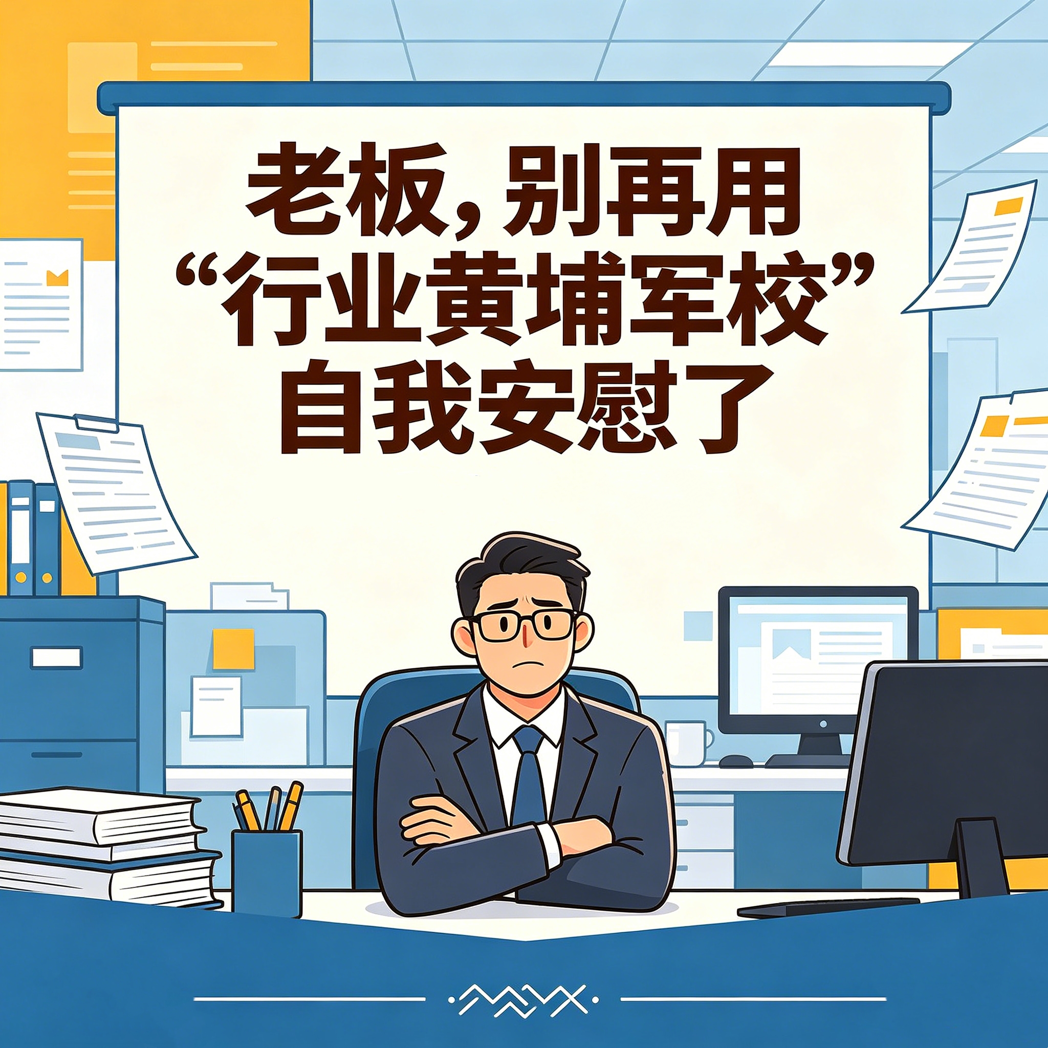 老板，别再用&ldquo;行业黄埔军校&rdquo;自我安慰了