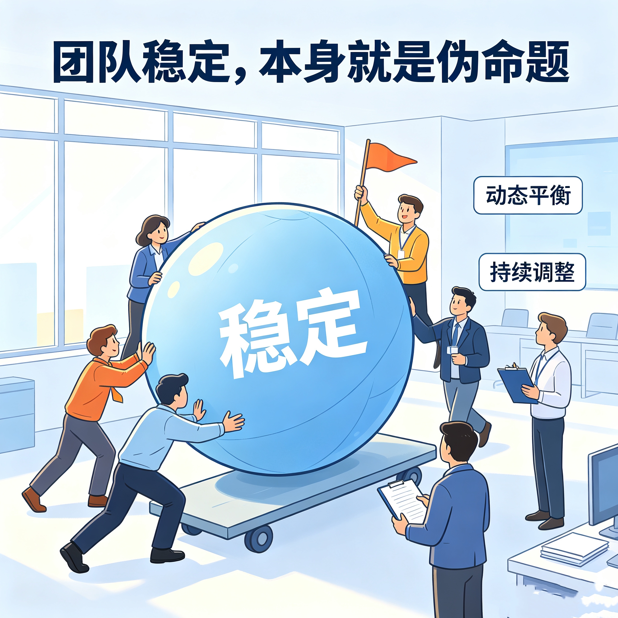 团队稳定，本身就是伪命题